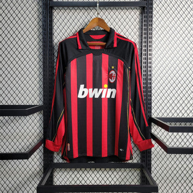 AC Milan Home 06/07 Long Sleeve Jersey